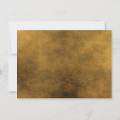 Faire-part de mariage Feuilles d'automne (Dos)