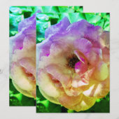 FAIRE-PART DE MARIAGE Flat Card BEAUTIFER STYLE RO (Devant / Derrière)