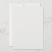 Faire-part de mariage Fleur de Gommier Australien (Dos)