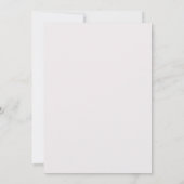 Faire-part de mariage Fleur de Gommier Australien (Dos)