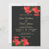 Faire-part de mariage Fleur de Tilleul Hibiscus Cl (Devant)