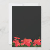 Faire-part de mariage Fleur de Tilleul Hibiscus Cl (Dos)