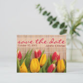 Faire-part de mariage Fleur de Tulipe (Debout devant)