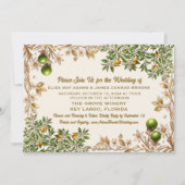 Faire-part de mariage Fleur d'Oranger de Floride (Devant)