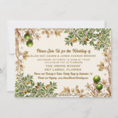 Faire-part de mariage Fleur d'Oranger de Floride (Devant)