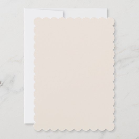 Faire-part de mariage Fleur sauvage rustique fleur (Dos)