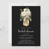 Faire-part de Mariage Fleurs de Magnolia Blanche C (Devant)
