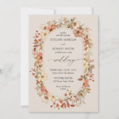 Faire-part de mariage Fleurs sauvages de Terracott (Devant)