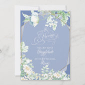 Faire-part de mariage | Fleurs sauvages et baies (Devant)