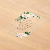 Faire-part de mariage Floraisons de printemps à l' (Poser)