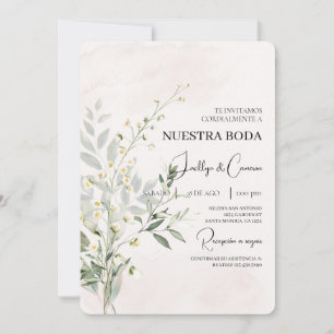 Faire-part de mariage Floral