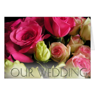 Faire-part de mariage floral