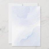 Faire-part de mariage floral beige neutre (Dos)