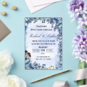 Faire-part de mariage floral de luxe (Insitu (Mariage))