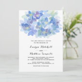 Faire-part de mariage floral de printemps (Debout devant)