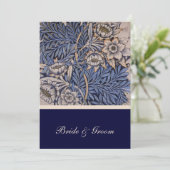 Faire-part de mariage Floral de William Morris (Debout devant)