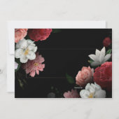 Faire-part de mariage Floral Dreams (Dos)