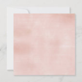 Faire-part de mariage floral du milieu de l'été | (Dos)