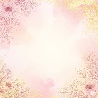 Faire-part de mariage floral lavande et blush