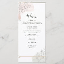 Faire-part de mariage floral Sage & Blush Botaniqu