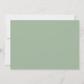Faire-part de mariage floral tout blanc pour sauve (Dos)