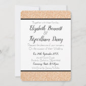 Faire-part de mariage Floral vintage (Devant)