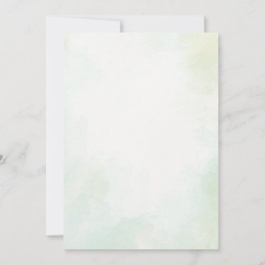 Faire-part de mariage Florale de l'Arc Noir modern (Dos)