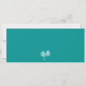 Faire-part de mariage Florida Boarding Pass (Dos)
