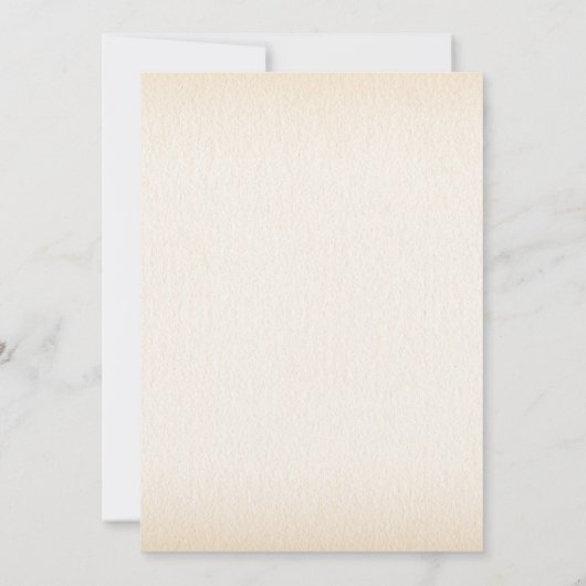 Faire-part de mariage forestier élégant (Dos)