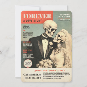 Faire-part de mariage FOREVER Gazette