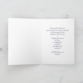 Faire-part de mariage (formel) (Intérieur)