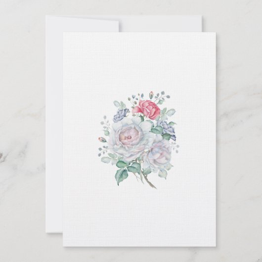 Faire-part de mariage formel exprimant les parents (Dos)