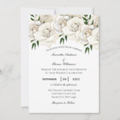 Faire-part de mariage Formel Rose d'or blanc (Devant)