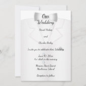 Faire-part de mariage gay élégant mais simple (Devant)