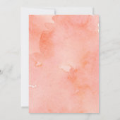 Faire-part de mariage géométrique de la plage de c (Dos)