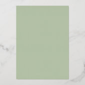 Faire-Part de Mariage Gilded Blooms (Verso)