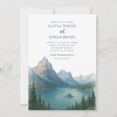 Faire-part de mariage glaciaire (Devant)