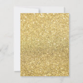 Faire-part de mariage - Glam or (Dos)