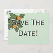 Faire-part de mariage gland (Devant / Derrière)