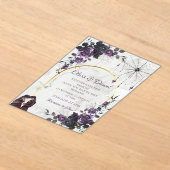 Faire-part de mariage gothique (Poser)