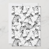 Faire-part de mariage gothique moderne (Dos)