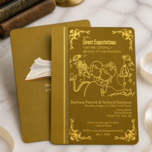 Faire-part de mariage Grandes Espérances