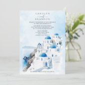 Faire-part de mariage grecque (Debout devant)