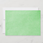 Faire-part de mariage Green Seal (Dos)