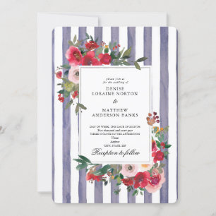 Faire-part de mariage gris lavande
