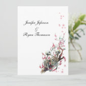 faire-part de mariage halloween (Debout devant)