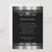 faire-part de mariage halloween (Dos)
