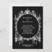 faire-part de mariage halloween (Dos)