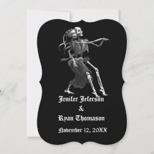 faire-part de mariage halloween
