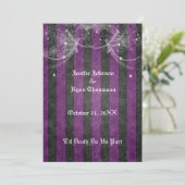 faire-part de mariage halloween (Debout devant)